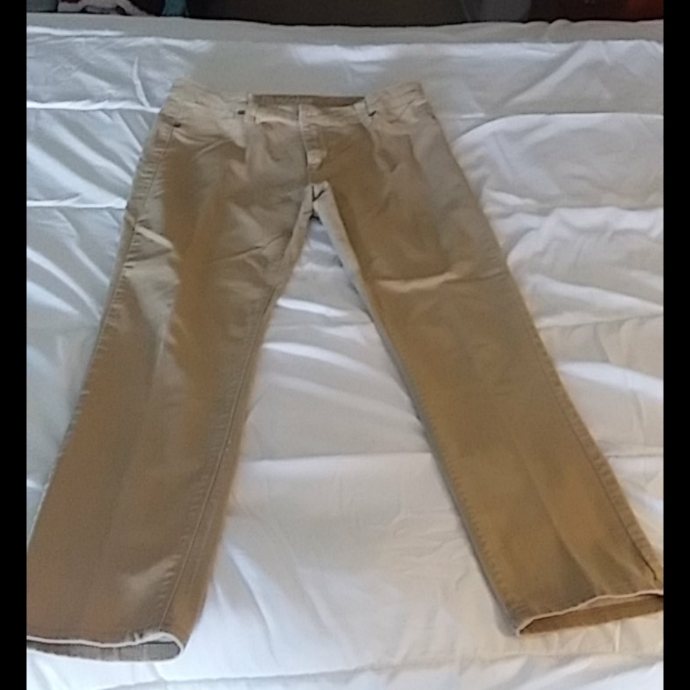 Brushed denim jeans